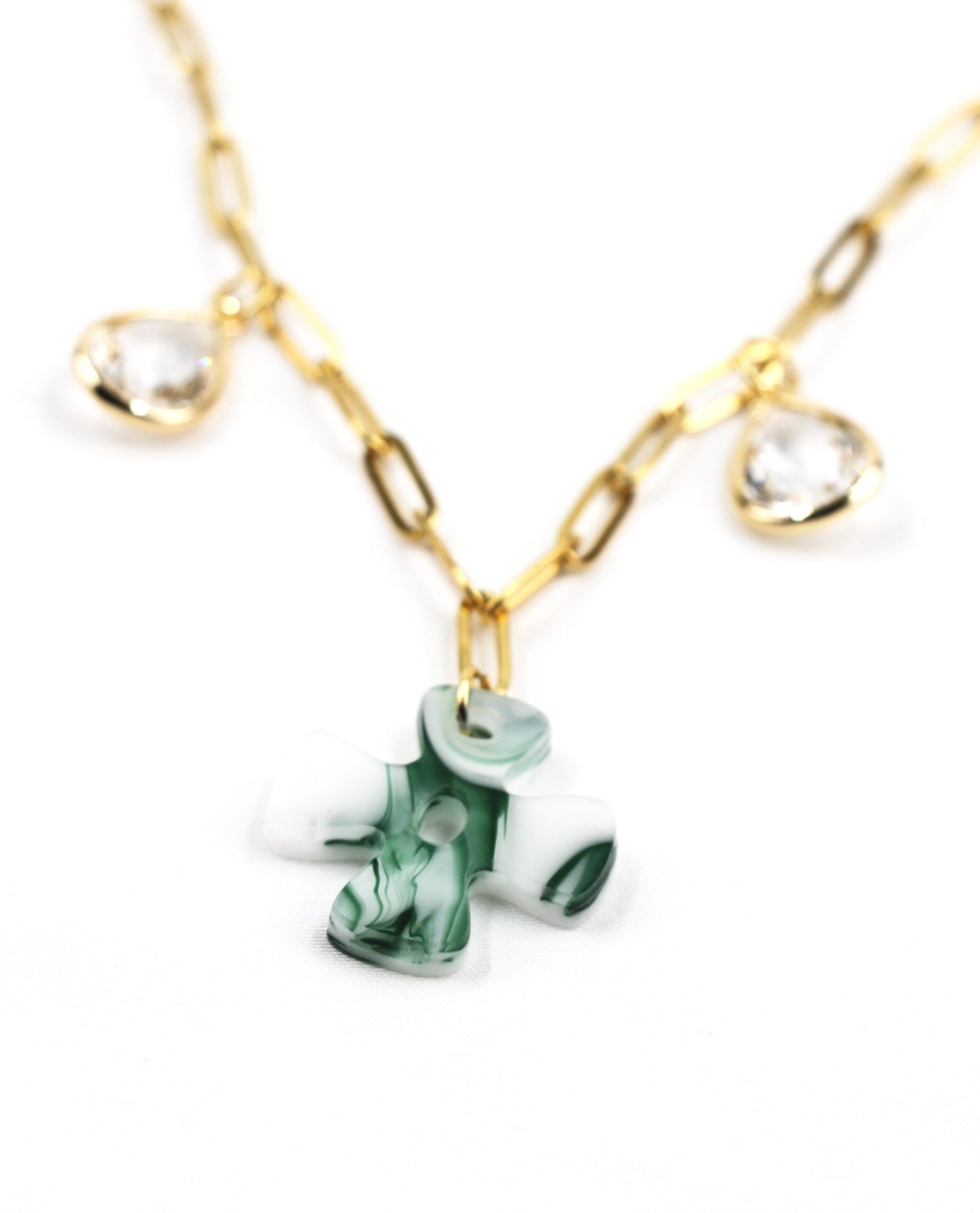 Emerald halsketting