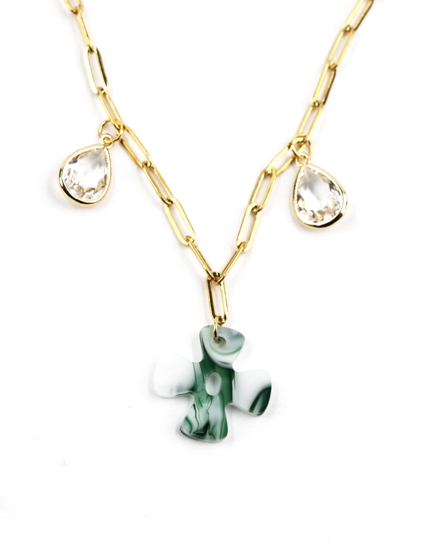 Emerald halsketting
