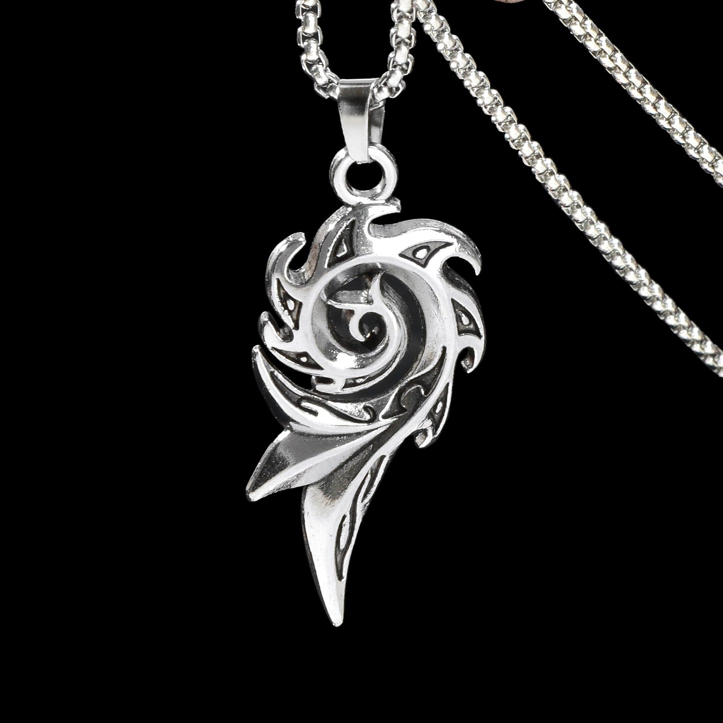 Geometrische RVS Herenketting