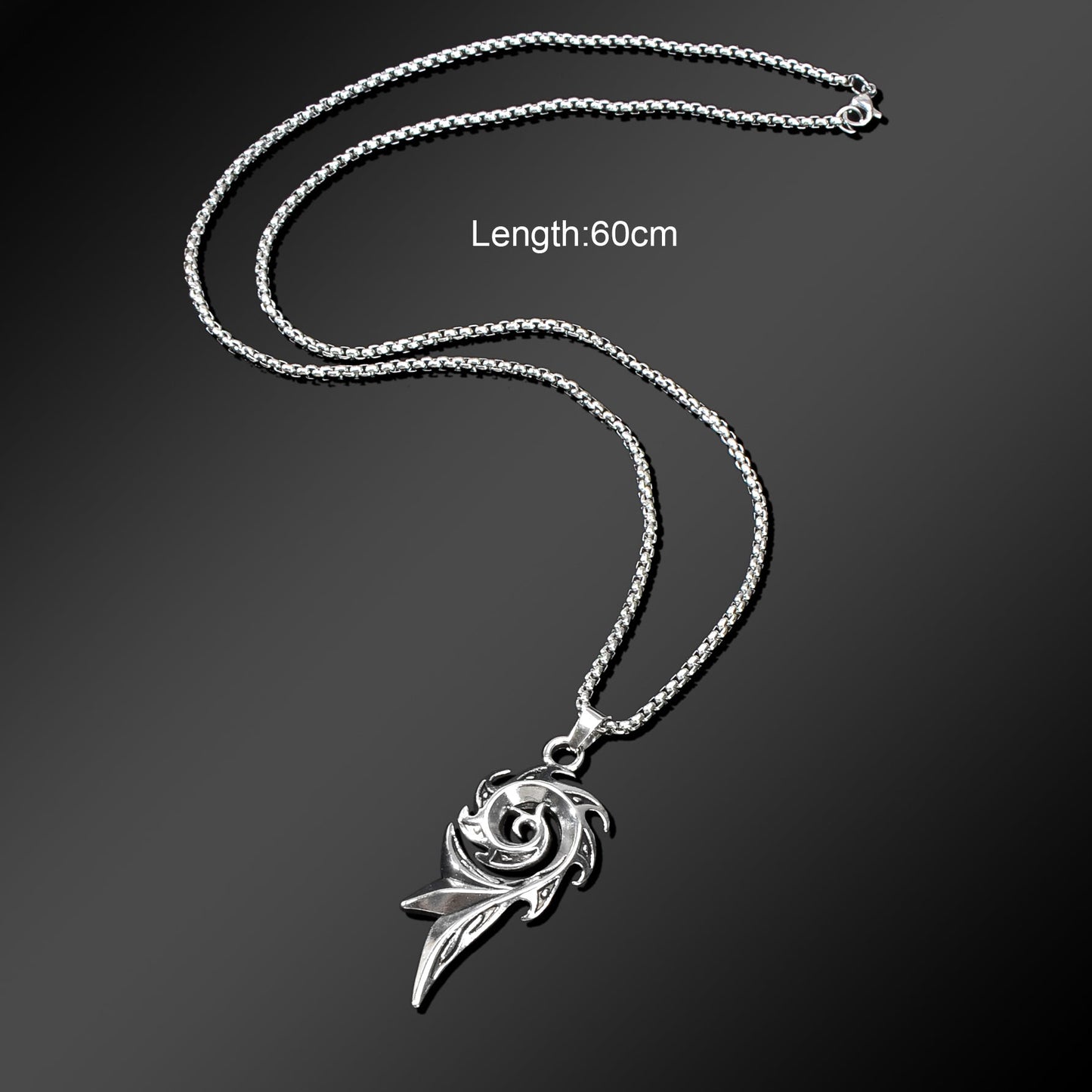 Geometrische RVS Herenketting